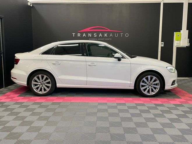 Audi A3 berline 35 tfsi 150 ch s tronic 7 design Blanc de 2020
