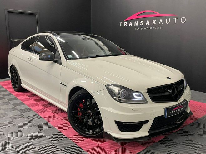 Mercedes Classe C Coupe Sport c63 amg 6.2l v8 457ch - suiv Blanc de 2011