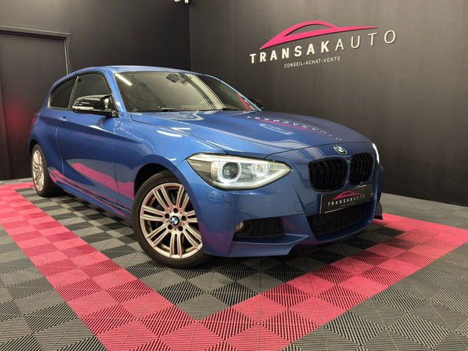 BMW Serie 1 f21 120d 2.0 184ch - revision jour Bleu de 2013