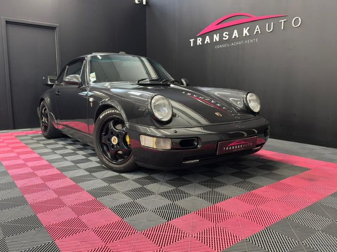 Porsche 911 3.8 carrera 4 - origine france dossier c Gris de 1989