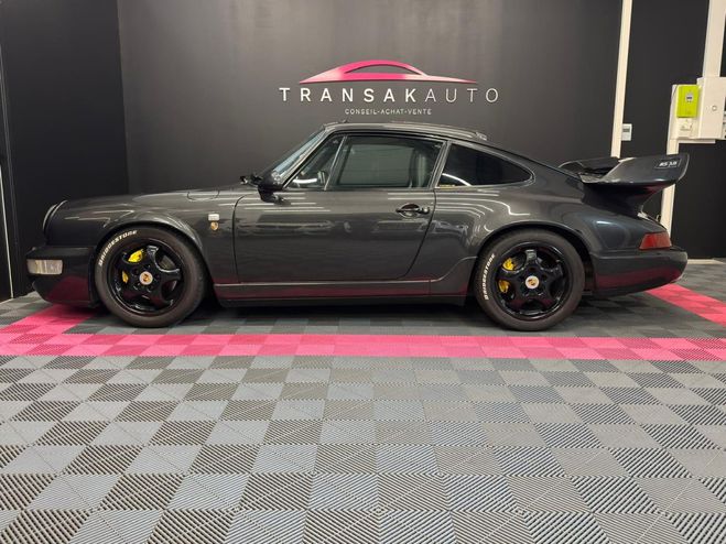 Porsche 911 3.8 carrera 4 - origine france dossier c Gris de 1989