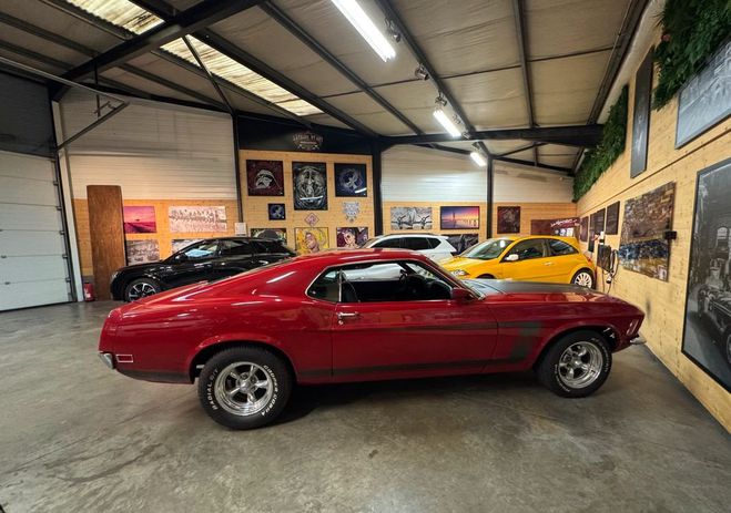 Ford Mustang Fastback V8 302ci Rouge de 1970