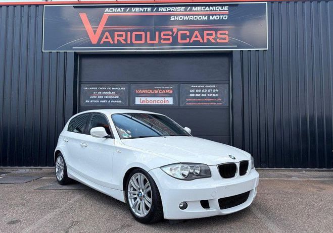 BMW Serie 1 116 I 2.0 PACK M 122 CV Blanc de 2010