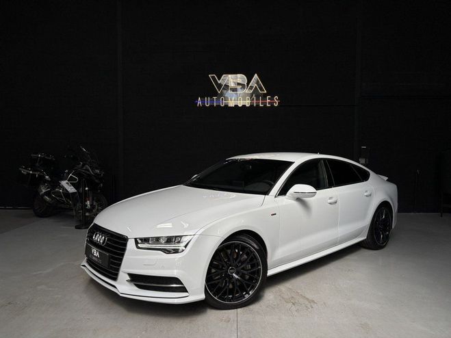 Audi A7 Sportback V6 3.0 BiTDI 320 quat tiptro8  Blanc de 2017