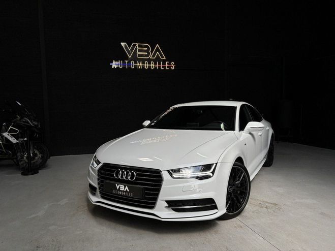 Audi A7 Sportback V6 3.0 BiTDI 320 quat tiptro8  Blanc de 2017