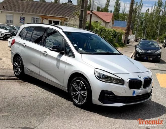 BMW Serie 2 GRAN TOURER 218 D 150 CV BVA8 7 PLACES S Gris de 2019