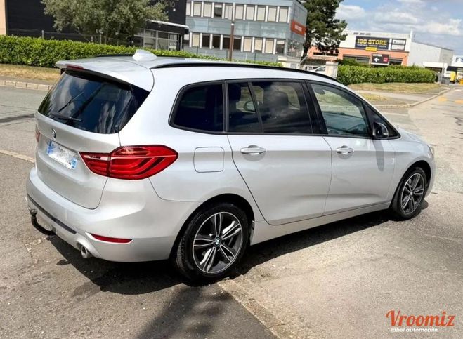 BMW Serie 2 GRAN TOURER 218 D 150 CV BVA8 7 PLACES S Gris de 2019