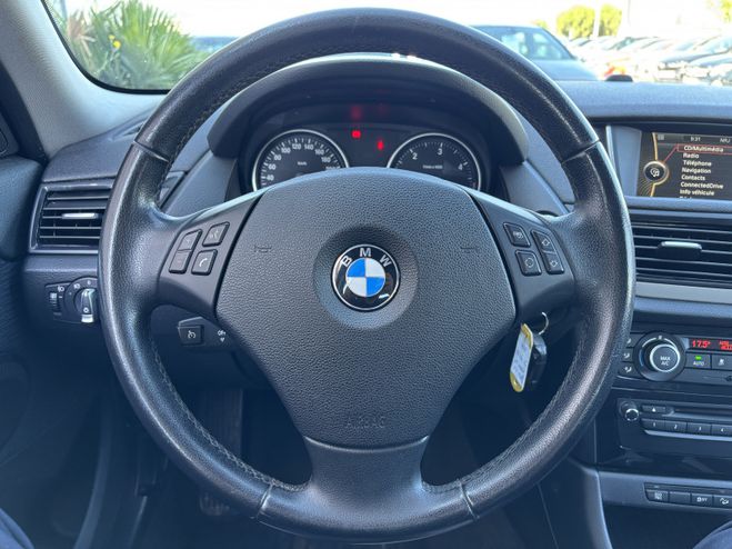 BMW X1 (E84) SDRIVE18DA 143 CH LOUNGE NOIR de 2014