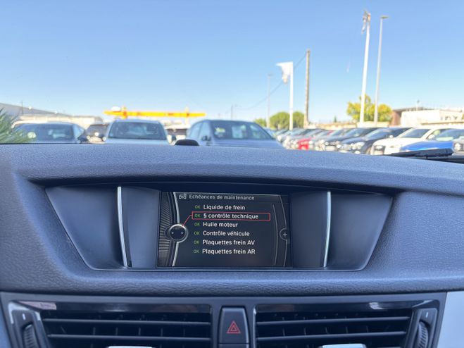 BMW X1 (E84) SDRIVE18DA 143 CH LOUNGE NOIR de 2014