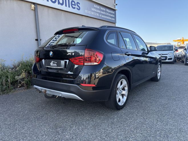 BMW X1 (E84) SDRIVE18DA 143 CH LOUNGE NOIR de 2014