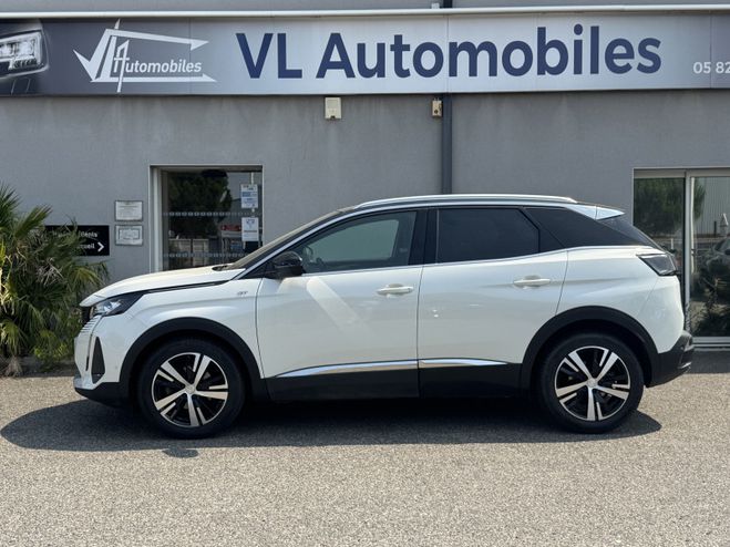 Peugeot 3008 1.5 BLUEHDI 130 CH S&S GT EAT8 BLANC de 2022