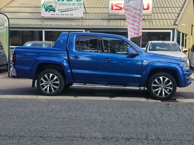 Volkswagen Amarok (3) DOUBLE CABINE 3.0 V6 TDI 224 4MOTION Bleu Clair de 2017