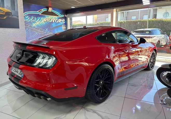Ford Mustang gt 5.0 v8 Rouge de 2018