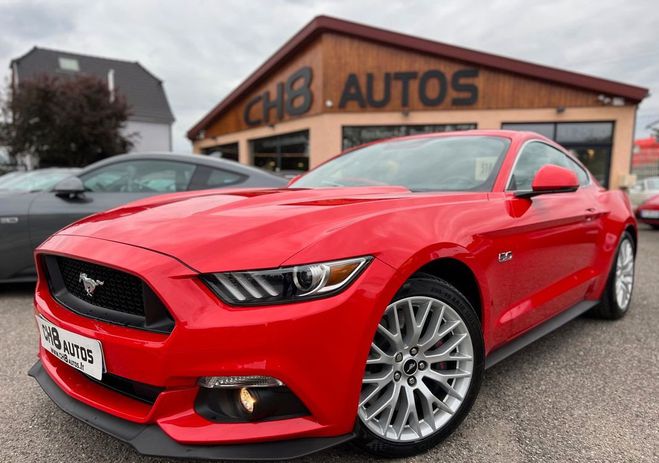Ford Mustang v8 5.0 gt fastback rouge Rouge de 2017
