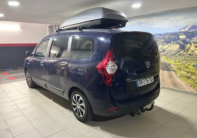 Dacia Lodgy 1.6 mpi silver line gpl 7 places 2015 Bleu de 2015