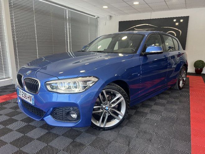 BMW Serie 1 F20 LCI2 120d 190 ch BVA8 M Sport Bleu de 2018