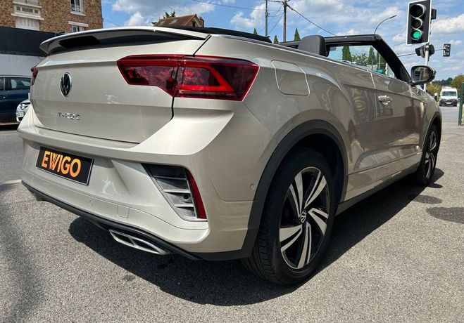 Volkswagen T Roc CABRIOLET 1.5 TSI 150CH R-LINE BVA APPLE Gris de 2022