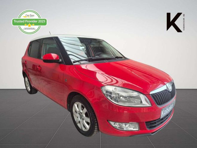 Skoda Fabia 1.2i Active Voiture Jeune Permis Garanti Rouge M�tallis� de 
