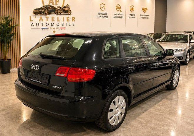 Audi A3 1,9 TDI 105 cv Noir de 2007