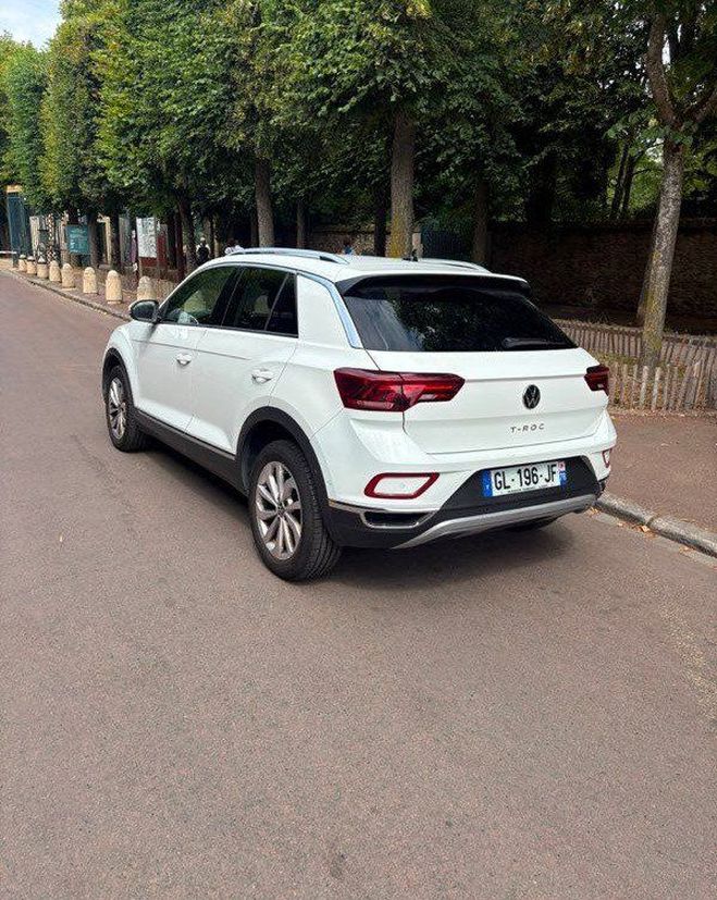 Volkswagen T Roc Vw Troc tsi 150 dsg style Blanc de 2022