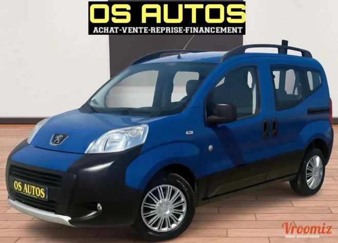 Peugeot Bipper Tepee 1.4 HDi 70ch (4 cv) BVM5 - 5 Porte Bleu de 2009