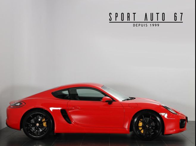 Porsche Cayman S Flat 6 3.4L atmosph�rique Rouge Indien de 2013