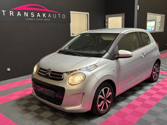 Citroen C1 VTi 68 Shine CAM�RA DE RECUL/CLIM AUTO Gris de 2015