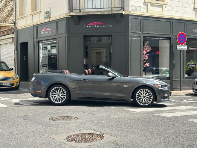 Ford Mustang FASTBACK V8 5.0 421 GT A / Si�ges chauff Gris de 2016