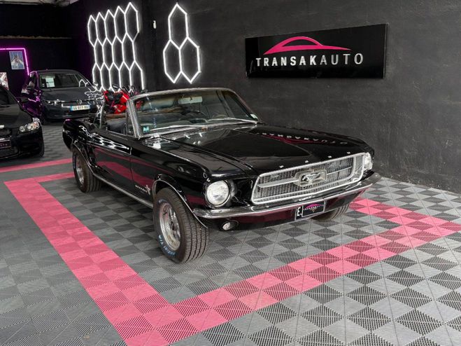 Ford Mustang 351 WINDSOR V8 CONVERTIBLE ~ FREINS REVI Noir de 1967