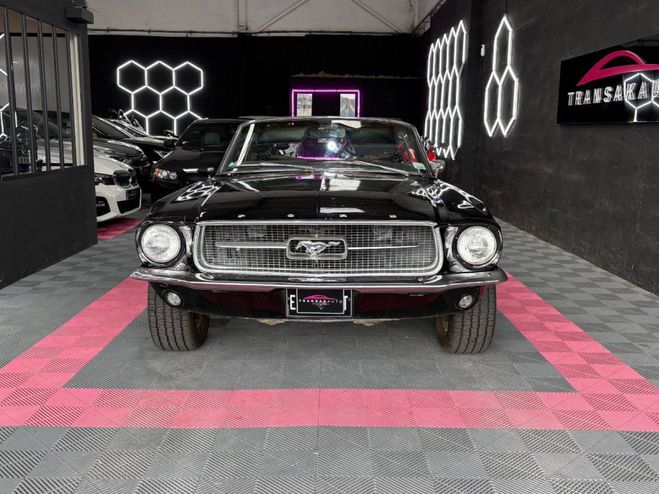 Ford Mustang 351 WINDSOR V8 CONVERTIBLE ~ FREINS REVI Noir de 1967