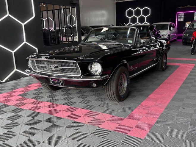 Ford Mustang 351 WINDSOR V8 CONVERTIBLE ~ FREINS REVI Noir de 1967