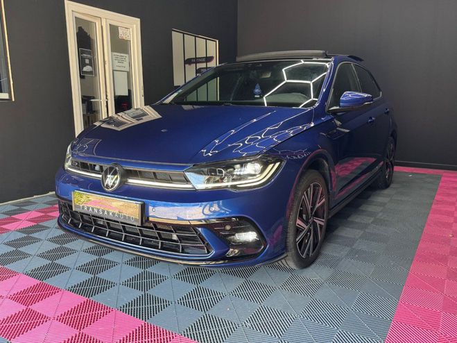 Volkswagen Polo 1.0 TSI 110 SS DSG7 R-Line / TOIT OUVRAN Bleu de 2022