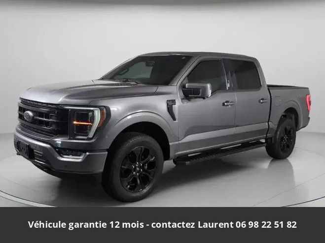 Ford F150 lariat ethanol 5.0l supercrew 4x4 tout c Gris de 2023