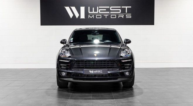 Porsche Macan S V6 340 Origine France Toit ouvrant Cam Gris de 2016