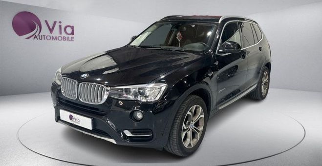 BMW X3 (F25) XDRIVE20DA 190CH XLINE Noir de 2016