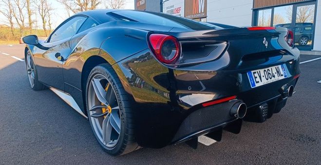 Ferrari 488 GTB 3.9 v8 Noir de 2015