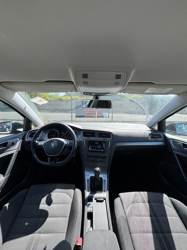 Volkswagen Golf VII 1.6 TDI 105CH TRENDLINE Noir de 2014