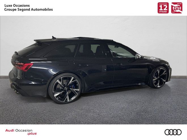 Audi RS6 AVANT V8 4.0 TFSI 600 Tiptronic 8 Quattr Noir de 2019