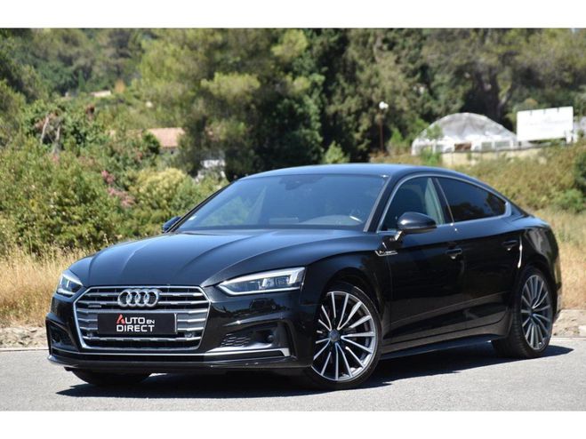 Audi A5 Sportback Quattro 2.0 TDI - 190 - BV S-t NOIR de 2017