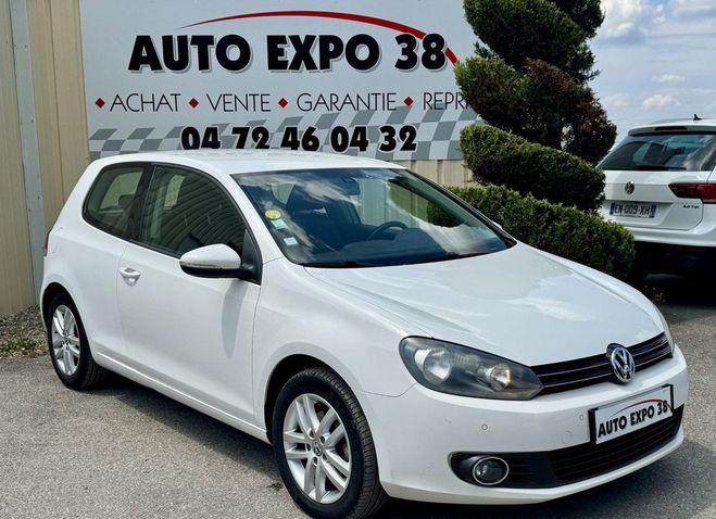 Volkswagen Golf TDI 105 CONFORTLINE 2012 149000 kms 6990 Blanc de 2012