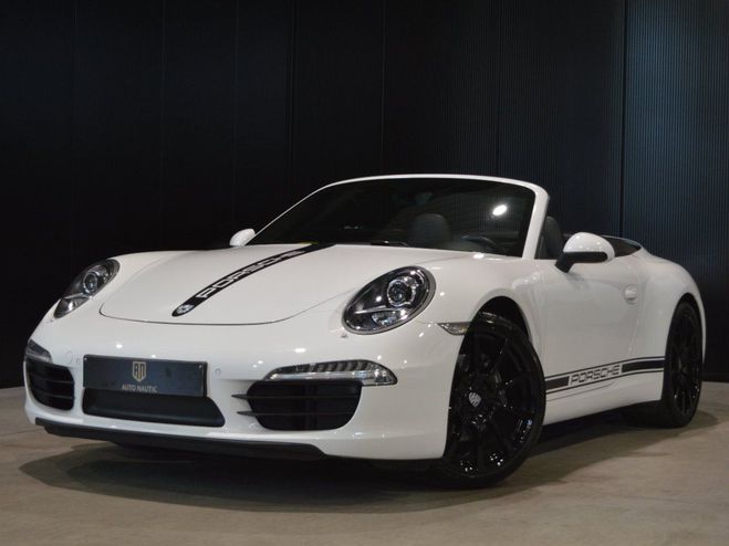 Porsche 911 991.1 Carrera Cabriolet 3.4i 350 ch PDK blanche de 2012
