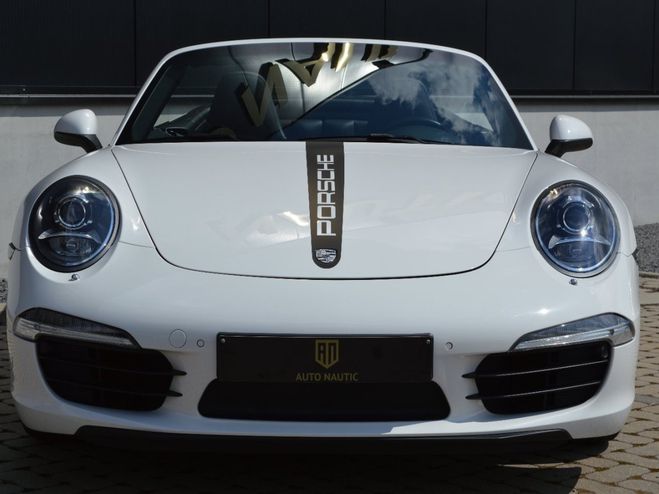 Porsche 911 991.1 Carrera Cabriolet 3.4i 350 ch PDK blanche de 2012