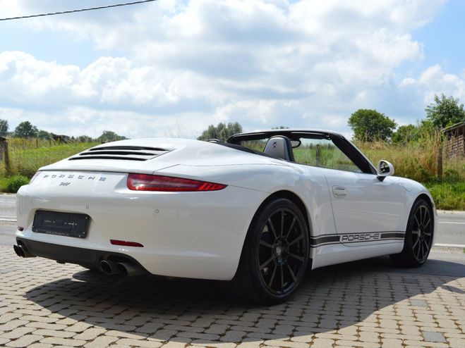Porsche 911 991.1 Carrera Cabriolet 3.4i 350 ch PDK blanche de 2012