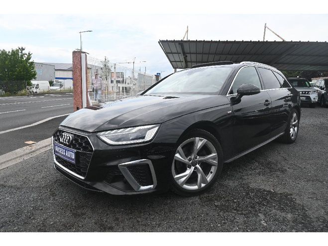 Audi A4 AVANT 35 TDI 163 S tronic 7 S line Noir de 2019