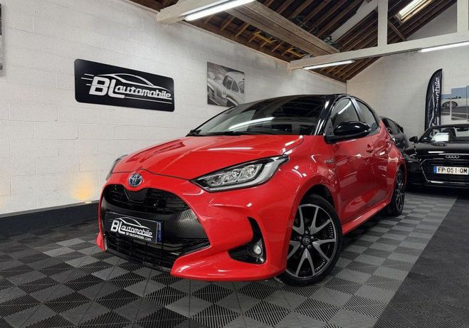 Toyota Yaris 116H PREMIERE 5P Toit pano Carplay R?gul Rouge de 2020