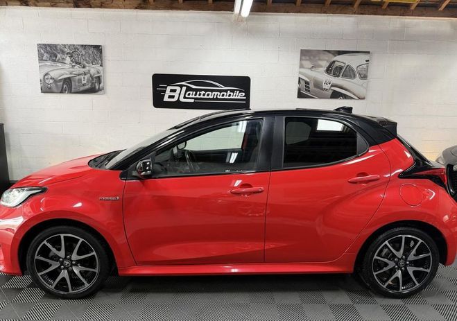 Toyota Yaris 116H PREMIERE 5P Toit pano Carplay R?gul Rouge de 2020