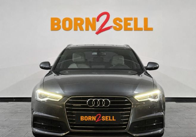 Audi A6 Avant V6 3.0 BiTDI 320 Tiptronic 8 Quatt Gris de 2017