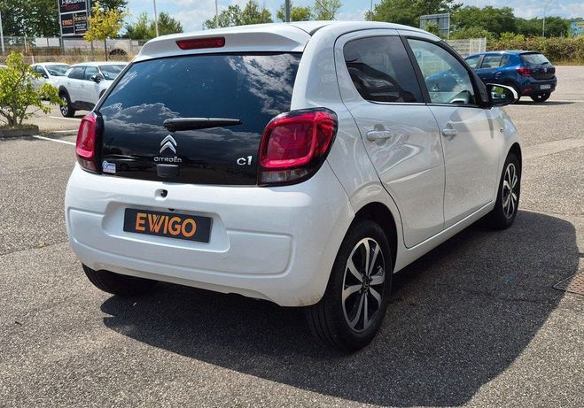 Citroen C1 1.0 VTI 70CH SHINE ETG BVa Blanc de 2015