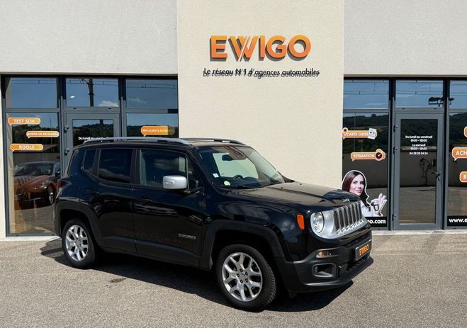 Jeep Renegade 2.0 140CH LIMITED AWD 4X4 ENORME ENTRETI Noir de 2016