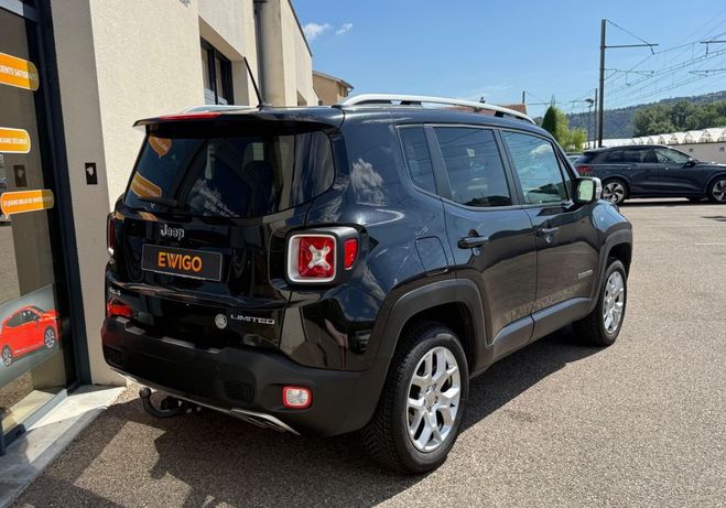 Jeep Renegade 2.0 140CH LIMITED AWD 4X4 ENORME ENTRETI Noir de 2016
